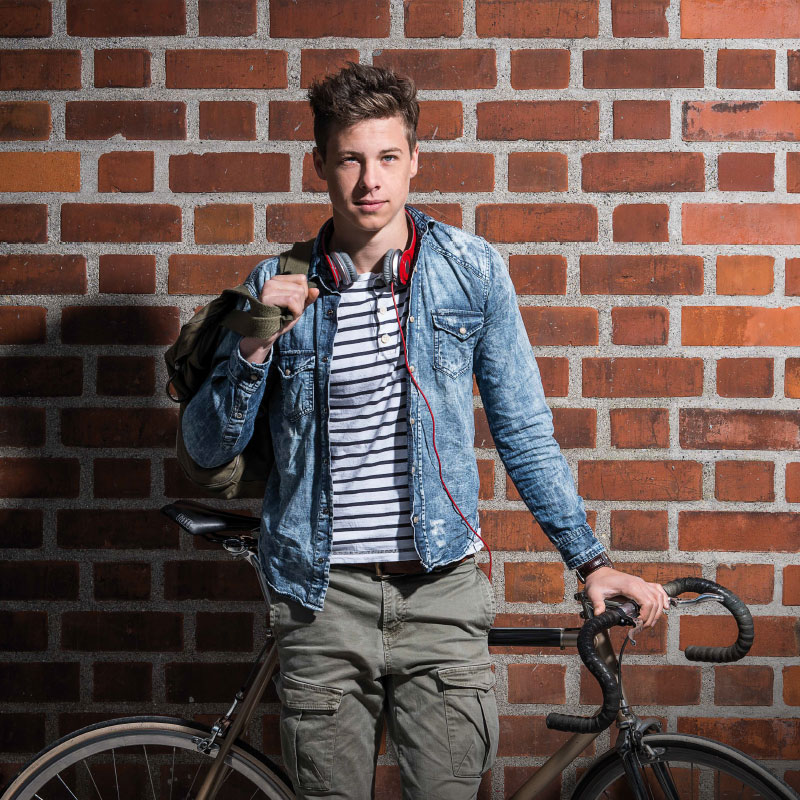 Erne Junge mit FahrradEmployer Branding für ERNE
