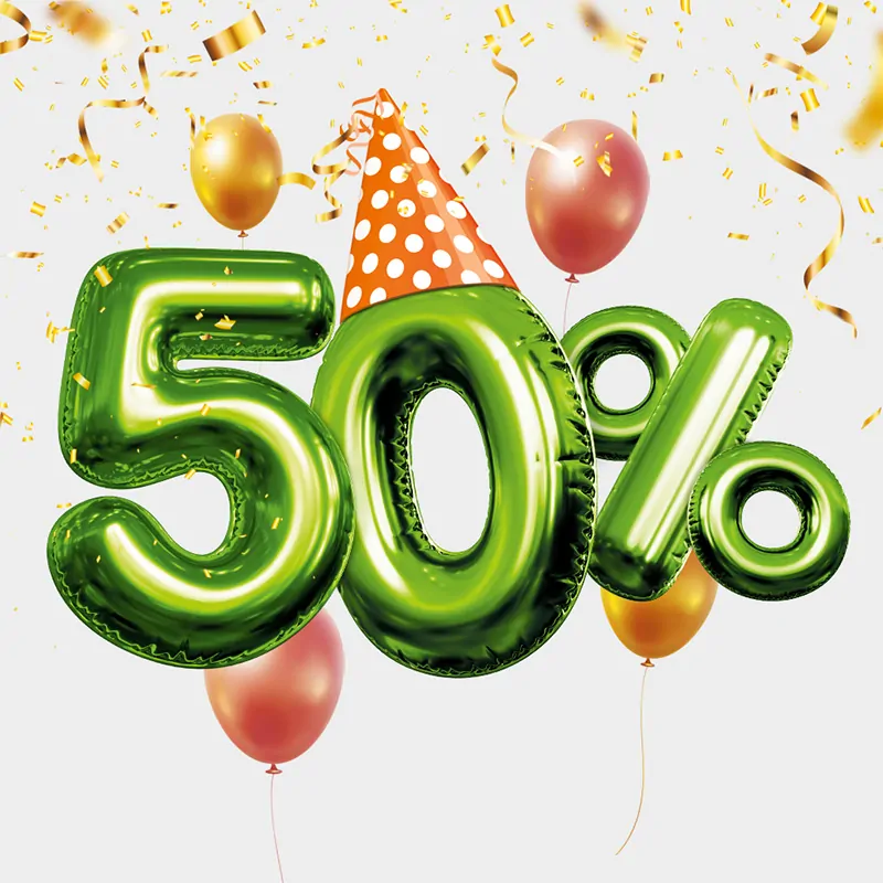 Coop Mobile 50% WerbekampagneKampagnen für Coop Mobile