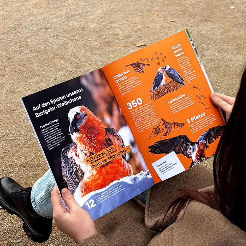 Corporate Publishing für den Natur- und Tierpark Goldau