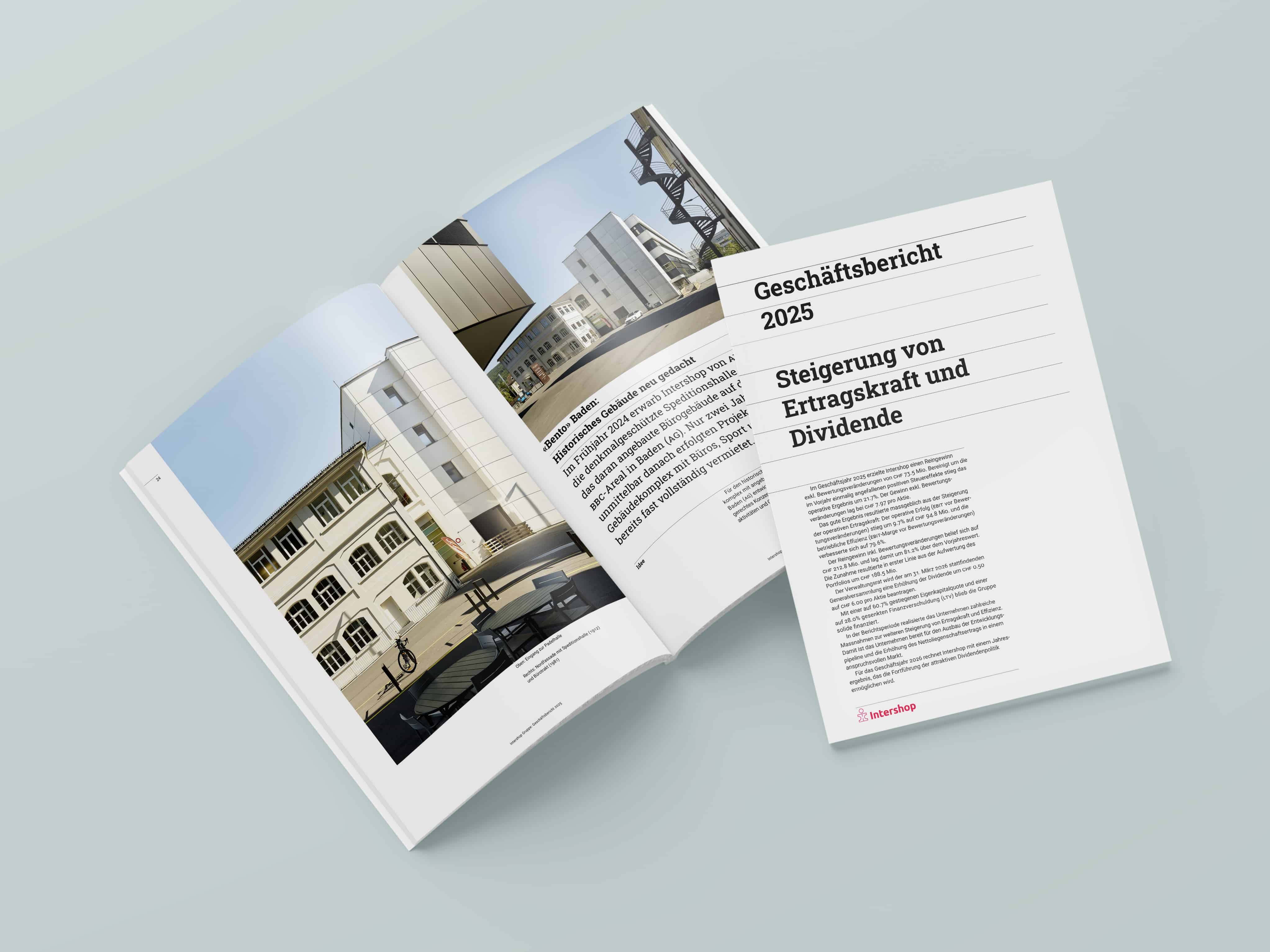 Jahresbericht Intershop Werbeagentur