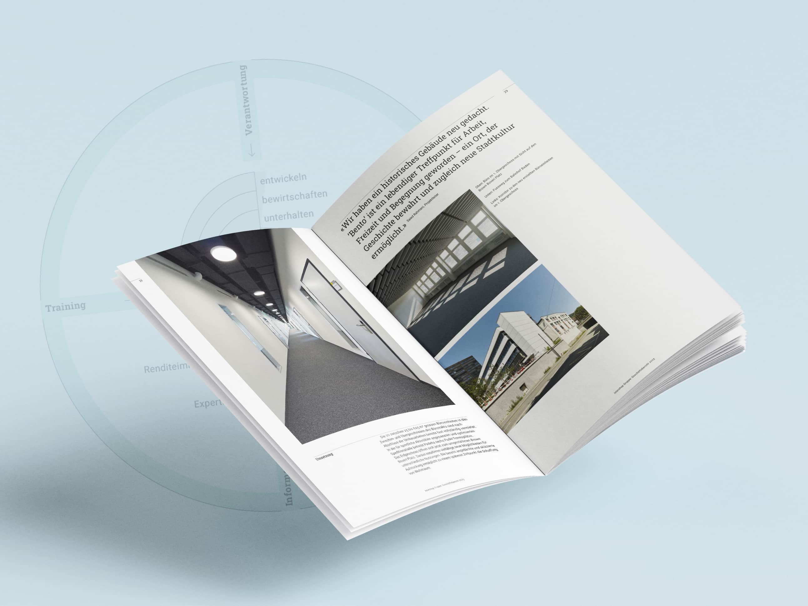 Jahresbericht Intershop Werbeagentur