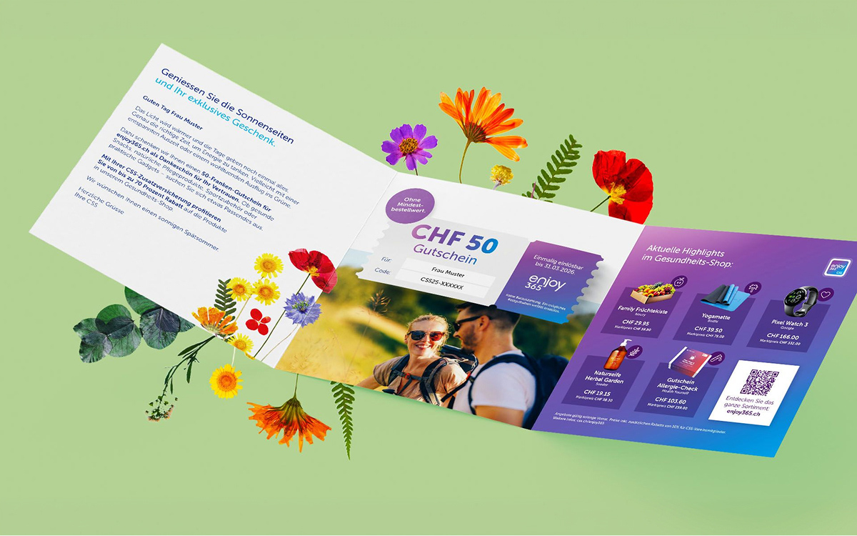 CSS Direct Mailing Sonnige Aussichten
